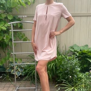 Theory pink dress